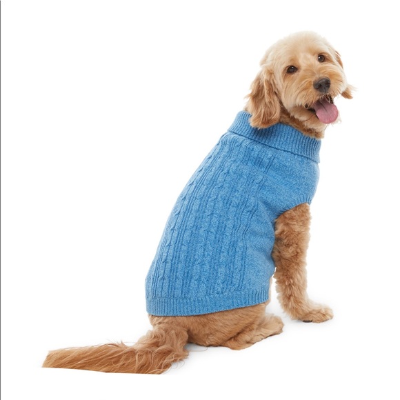 Other - Blue Marl St Johns Bark Dog Sweater nwt small